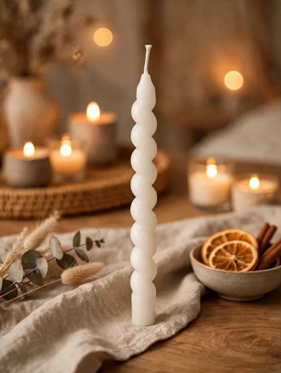 BloomFlame candle photography
